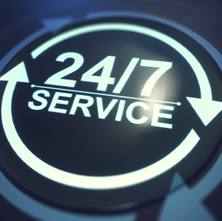 24 *7 service Logo